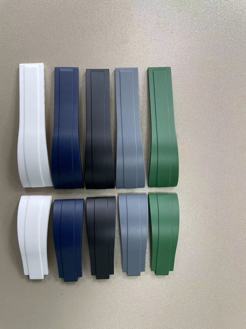 Watchbands Suitable For Silicone Watch With Water Ghost Yacht Explorer Flat Mouth 20/21/22mm_voghion.com