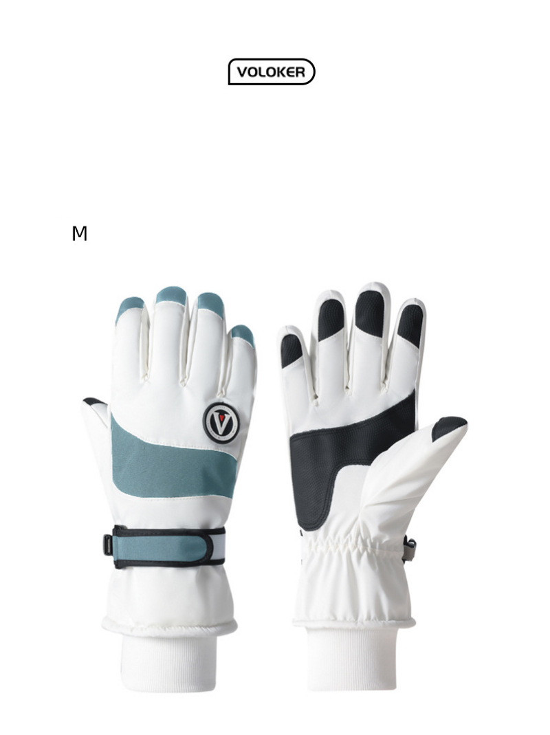 Unisex Gloves Ski Warm Cycg plus fleece warm Touch screen gloves for men_voghion.com