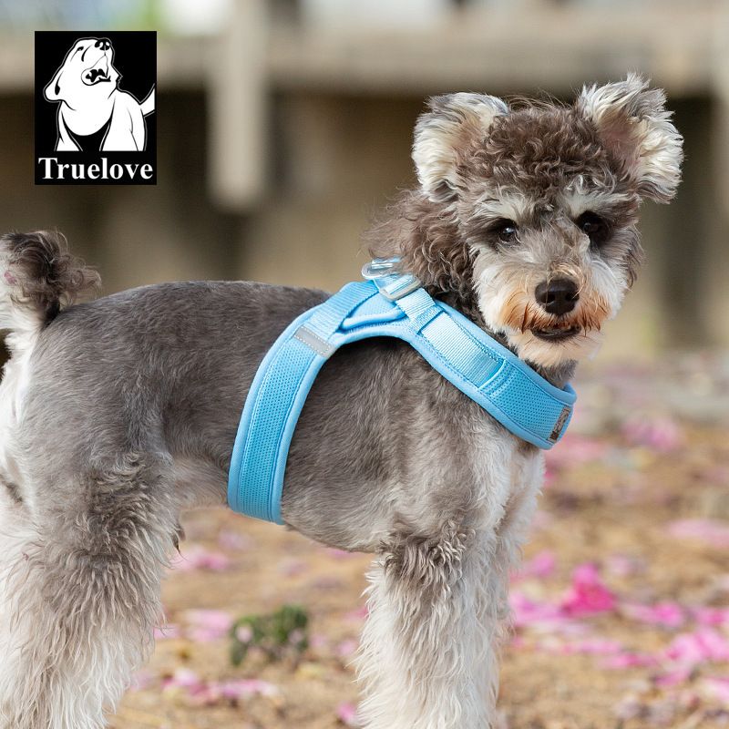 Truelove Pet Puppy Vest Harness Soft Breathable Lightweight Tear-Resistant_voghion.com