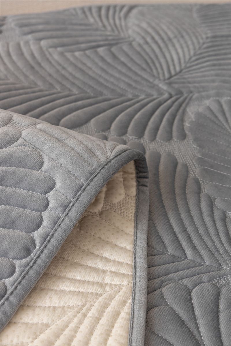 Autumn and winter style ultra soft solid color plush banana leaf sofa cushion modern simple double sofa cushion cloth factory direct sales_voghion.com