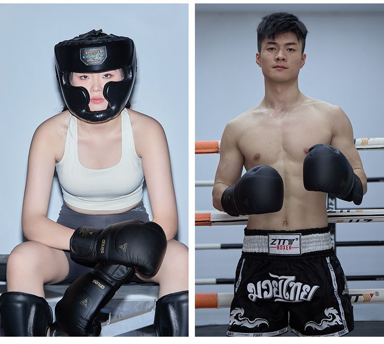 Neue Boxhandschuhe, Handschuhe für Erwachsene, Muay Thai Combat, professionelle Boxsack-Trainingshandschuhe_voghion.com