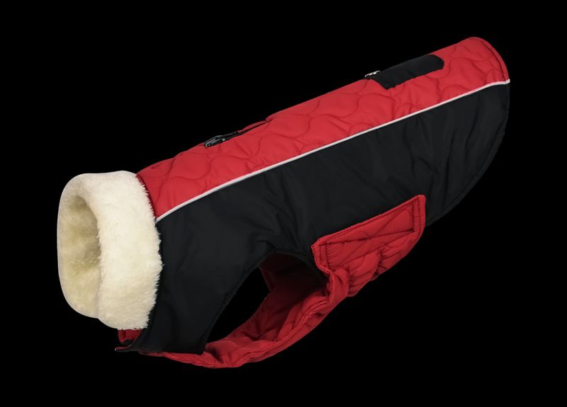 Pocket new pet clothes autumn and winter dog clothes vest cotton coat double sided wearable dog clothes coat clothing_voghion.com