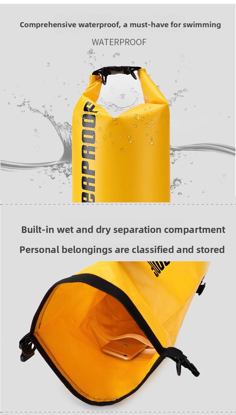 Borsa portaoggetti per attrezzatura da spiaggia unisex, impermeabile, per separare asciutto e bagnato, zaino_voghion.com