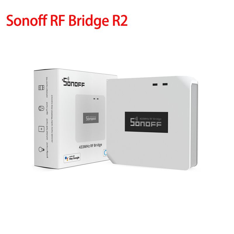 Sonoff Bridge R2 433 RF-zu-WiFi-Fernbedienung, intelligente Fernbedienung über die Ewek-App, funktioniert mit Alexa Google Home_voghion.com