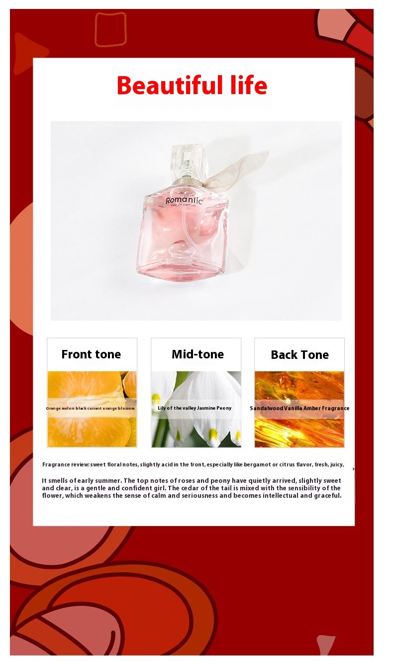 The Story of New Perfume Flower Brilliant and Charming Perfume Set Online Popular Women's Perfume Lasting Fragrance Student Fair Gift Box_voghion.com