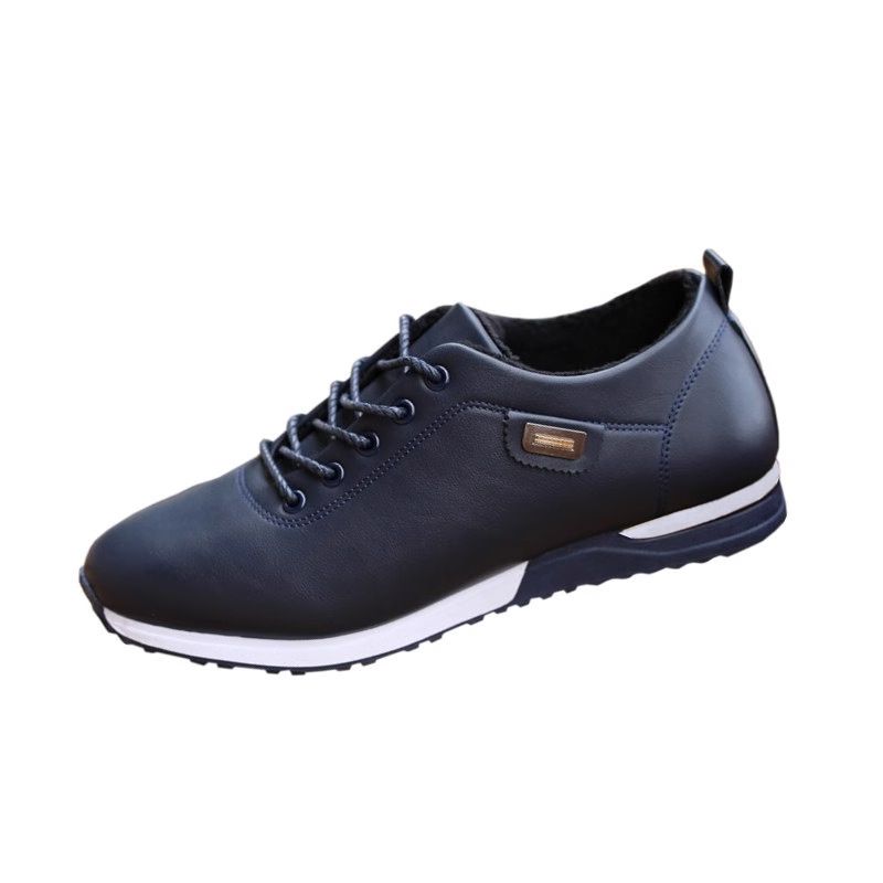 Unschlagbare Qualität Frühling Koreanische Version, lässige wasserdichte Sport atmungsaktive Board junge Lederschuhe, Herrenschuhe_voghion.com
