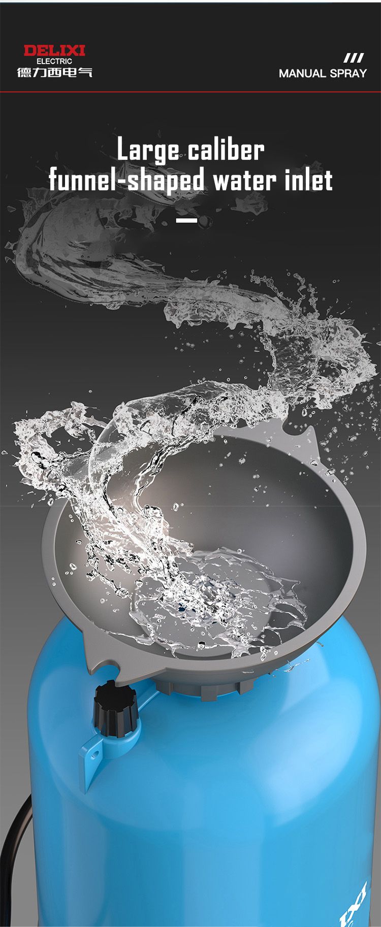 3/5/8-Liter-Gartenspritze mit Handpumpe und Druckfunktion, Mehrzweck-Gartenspritze mit Handdruckfunktion, für Rasen und Garten_voghion.com