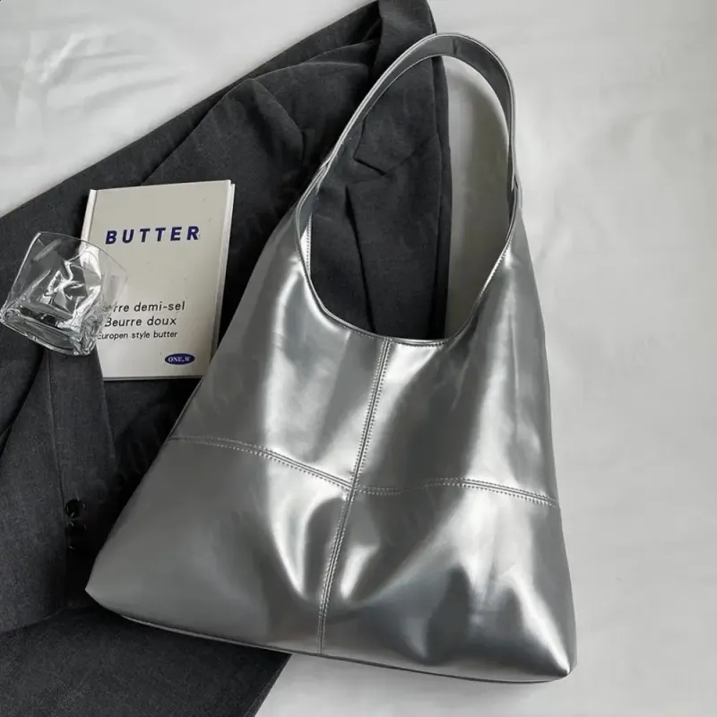 Borsa a tracolla multitasche da donna in pelle PU con chiusura magnetica, grande capacità, 240826_voghion.com