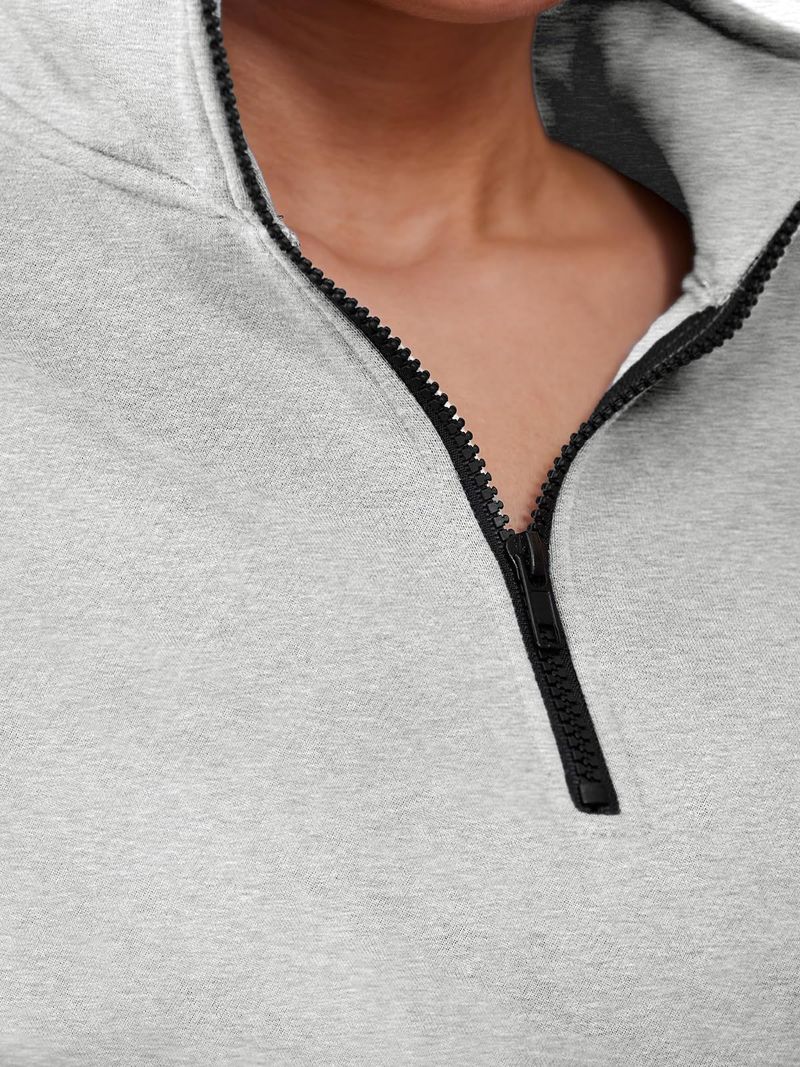 2023 New Women's Solid Color Pocketless Sweater Pants Sweatshirt Set_voghion.com