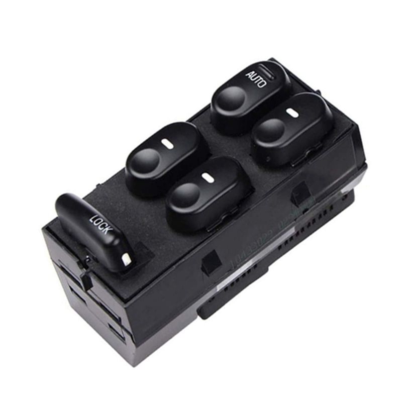 10433029 Interruttore alzacristalli elettrico compatibile con BUICK CENTURY REGAL, 1997-2005, 19244641, 19288415_voghion.com