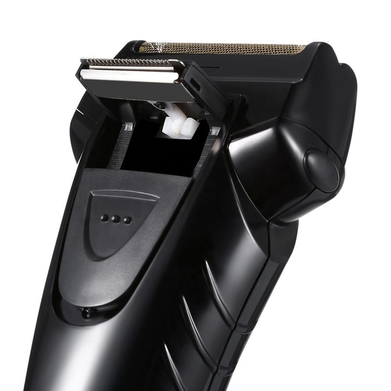 Kemei-2016 Professional Electric Shaving hine Men's Beard Rechargeable Portable Razor Trimmer Double Head Shaver_voghion.com