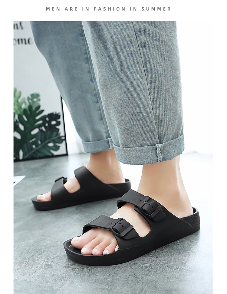 Damen-Sandalen mit offenem Zehenbereich und Riemenschnalle_voghion.com