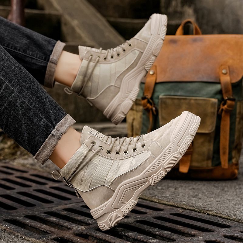 Martin Autumn American Retro Casual Work Herren wasserdichte Sport-Wüstenkampfstiefel mit größerer Höhe_voghion.com