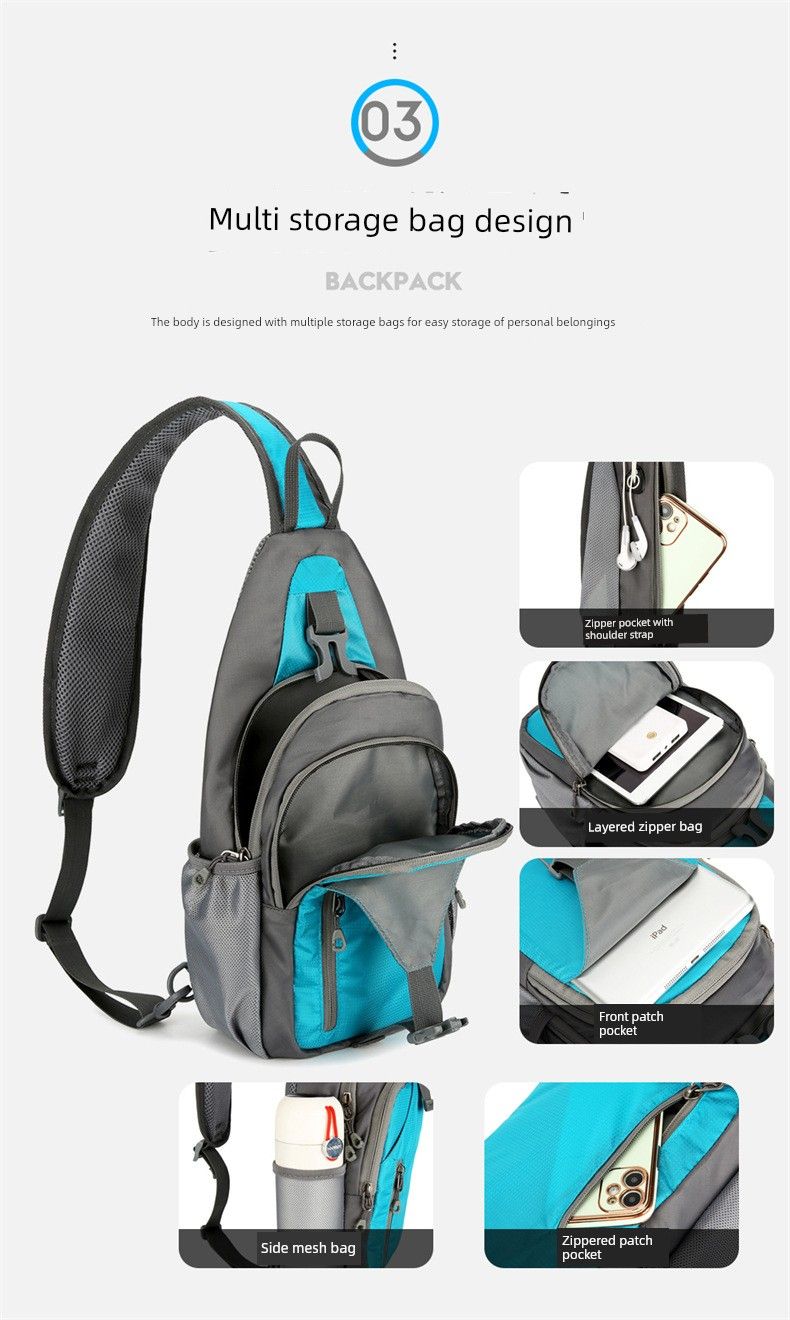 Outdoor Casual Fiess Running Office Worker Trendy Bag Travel_voghion.com