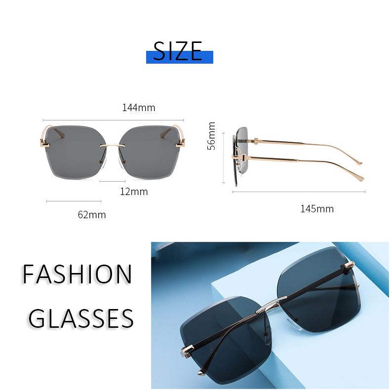 Neuheiten OULYLAN 2024 Frau Marke Designer Mode Sonnenbrillen Hohe Qualität Randlose Weibliche Brillen Sonnenbrille Brillen Damen_voghion.com