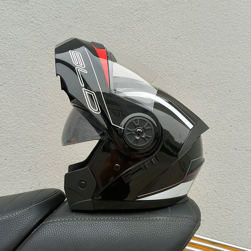 Spezieller Vollhelm mit Doppellinse für Elektrofahrzeuge und Motorräder, für vier Jahreszeiten, universeller Halbhelm für Sommerfahrten_voghion.com