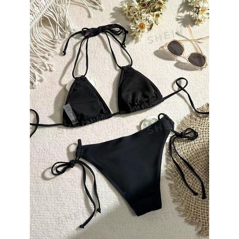 Fashion 3D Stereo Cents System Sexy Bikini Set With Bathing Suit_voghion.com