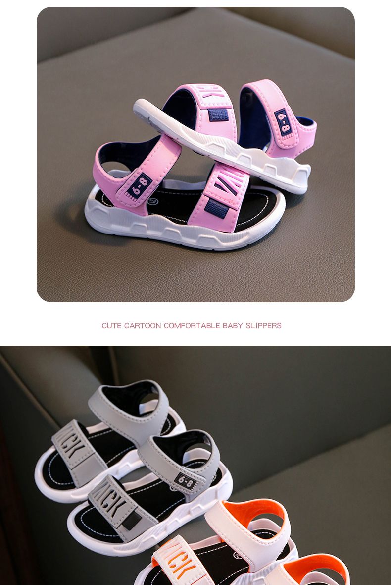 Summer Soft Bottom Non-Slip Boy Leisure Children's Sandals_voghion.com