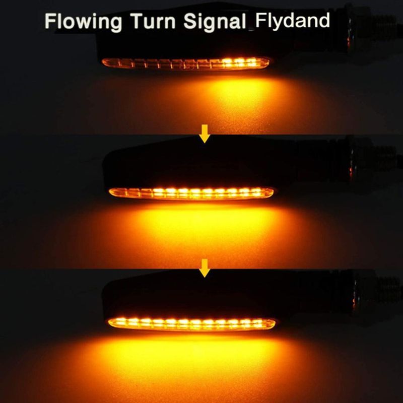 2 teile/satz Motorrad Blinker Licht LED Warnung Lampe Blinker Blinker Anzeige Lampe Stonego Motorrad Zubehör_voghion.com