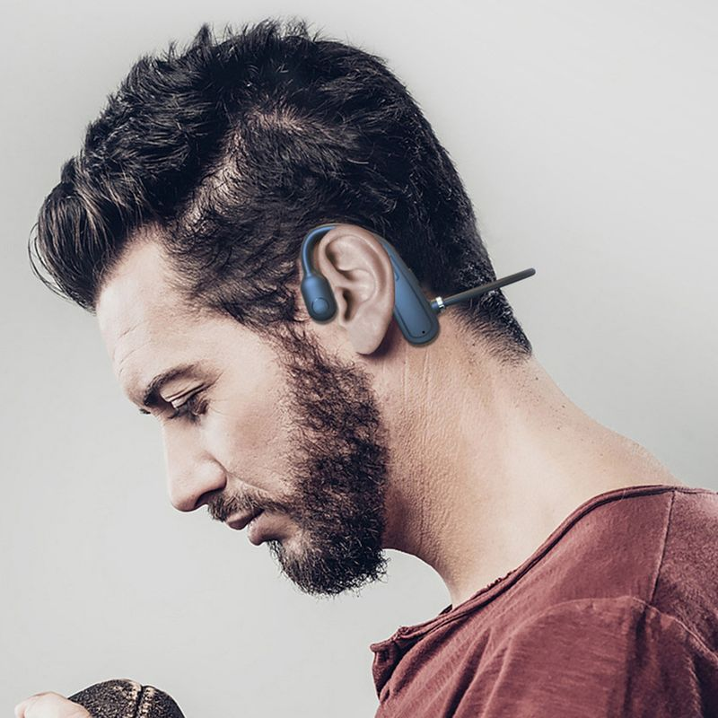 Juego de 1 auricular con reducción de ruido para correr, para ordenador, ABS Sports_voghion.com