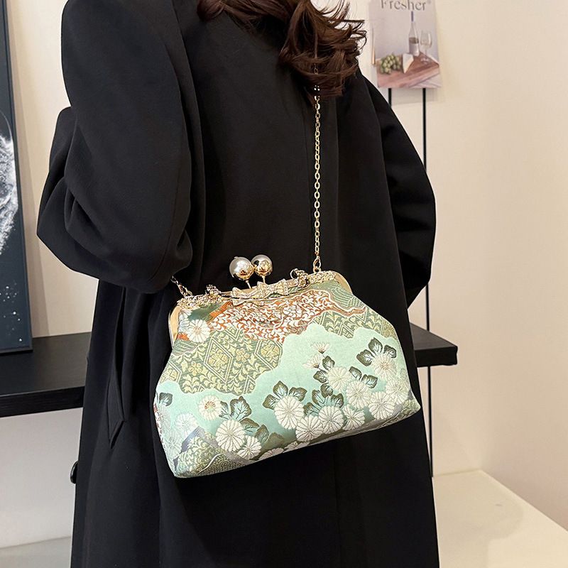 Neue Stil Chinesische Stickerei Farbe-Block Umhängetasche Für Frauen 25 Mode High-End Nischen Design Sinn Schulter Handtasche_voghion.com