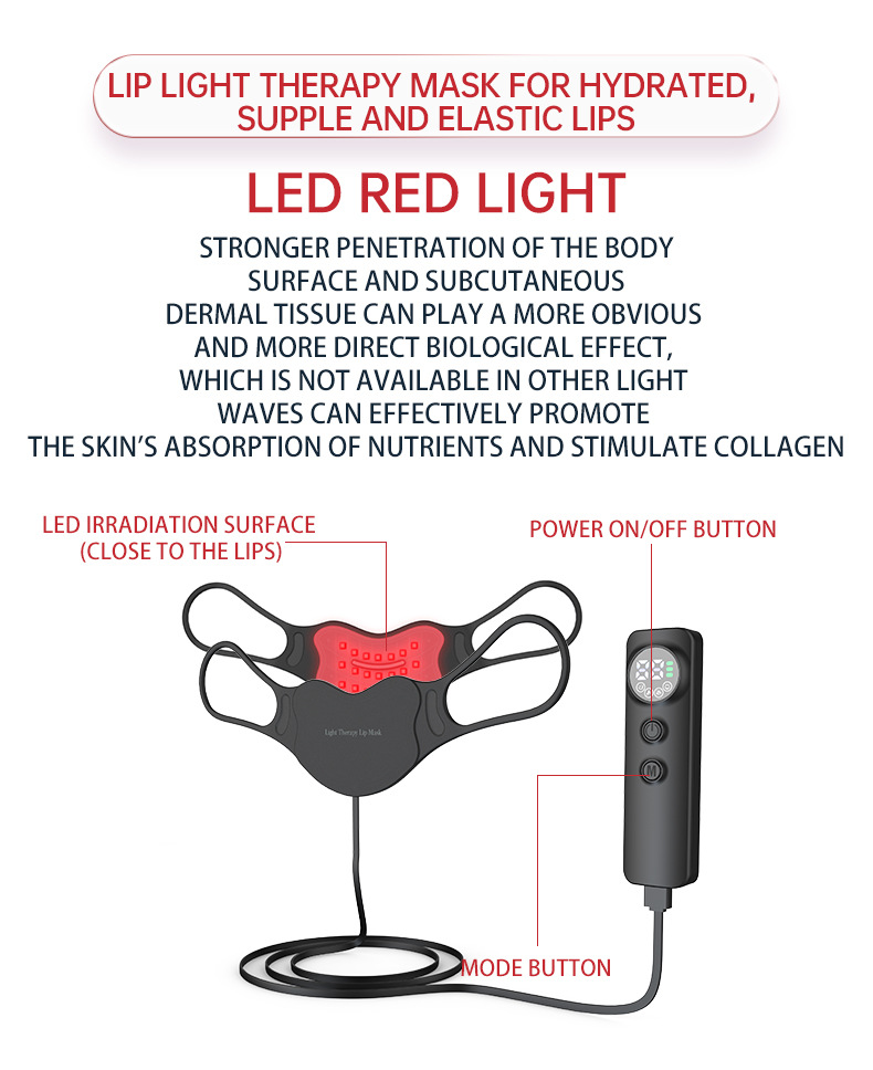 Foton Huishoudelijk Masker Draagbare LED-Bal Elektrische Siliconen Lippenstift_voghion.com