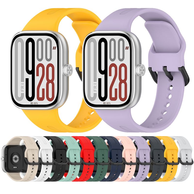 Original Silikonarmband für Redmi Watch 5 4 5 ESIM SmartWatch für Xiaomi Mi Band 8 9 Pro Armband Armband Sportzubehör_voghion.com