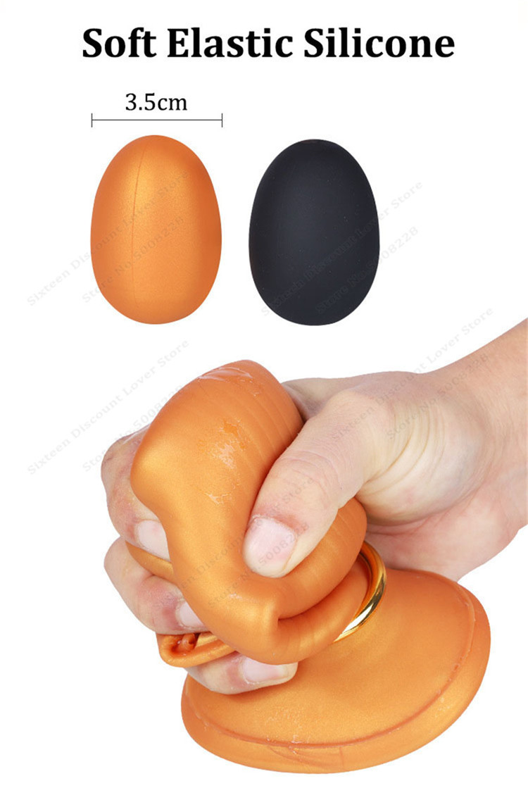 Anal Ovipositor Huge G-spot Stimulate ButtPlug Airflow Push Anal Egg Men Prostate Massage SM Erotic_voghion.com