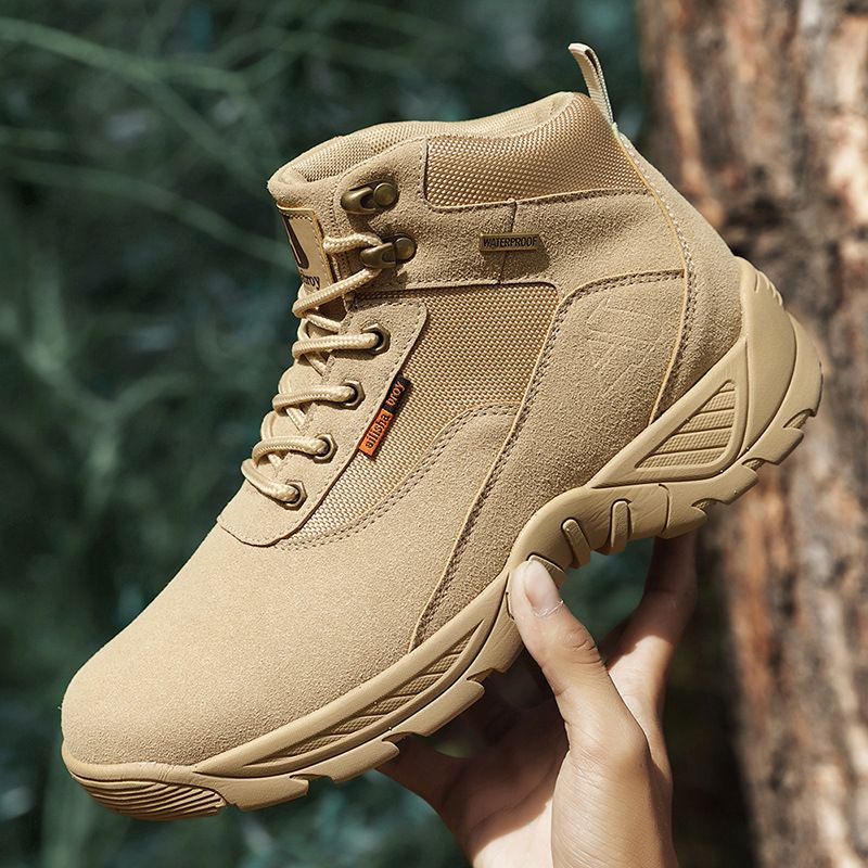 Chaussures de randonnée légères et rembourrées, chaussures d'entraînement en plein air, chaussures surdimensionnées 425_voghion.com