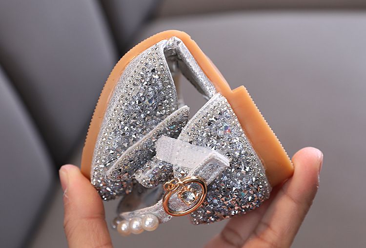 Mädchen Prinzessin Kleine Und Große Kinder Einzelnen Schuh Dance Show Schuh Bogen Mädchen_voghion.com