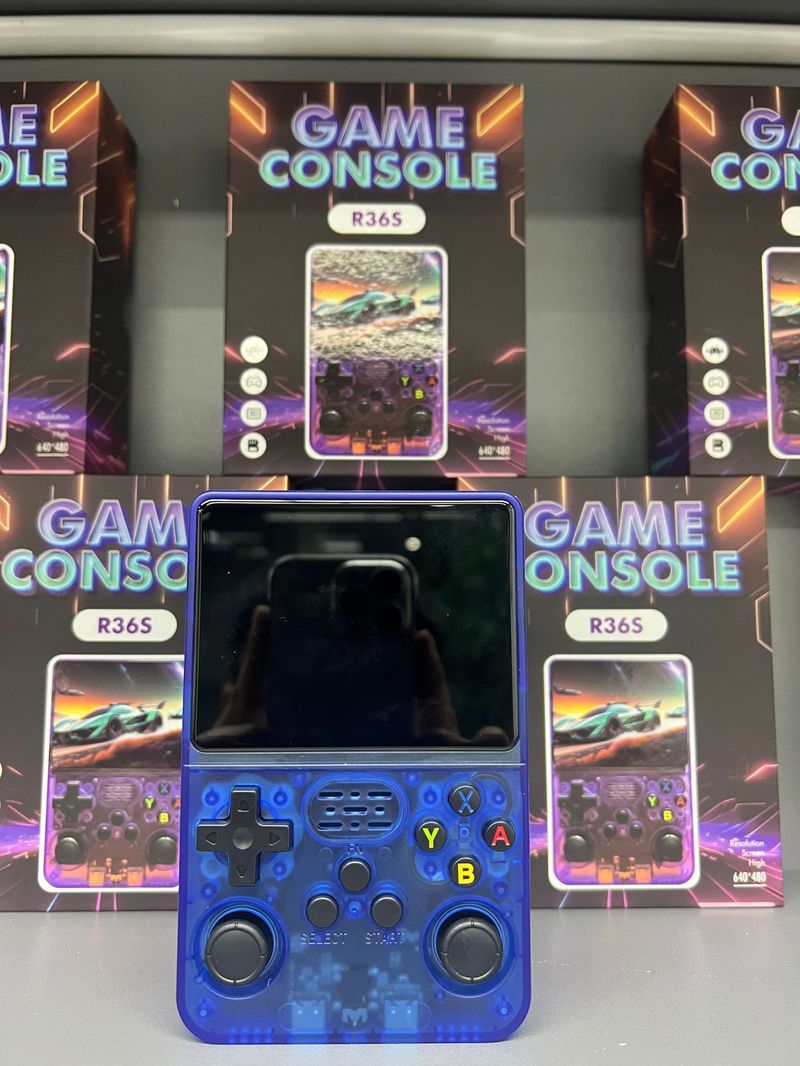 Nauja atvirojo kodo nešiojamoji žaidimų konsolė R36S, skirta GBA klasikinei FC arcade nešiojamai UX sistemai_voghion.com
