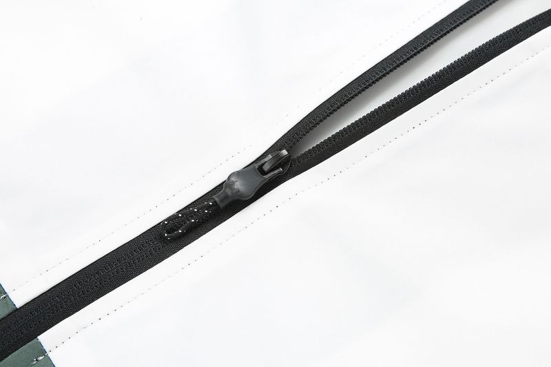 Slim-Fit-Kapuzenjacke für Herren – Leichte Polyester-Windjacke mit Stehkragen für Outdoor- und Freizeitkleidung (Grün, Blau)_voghion.com