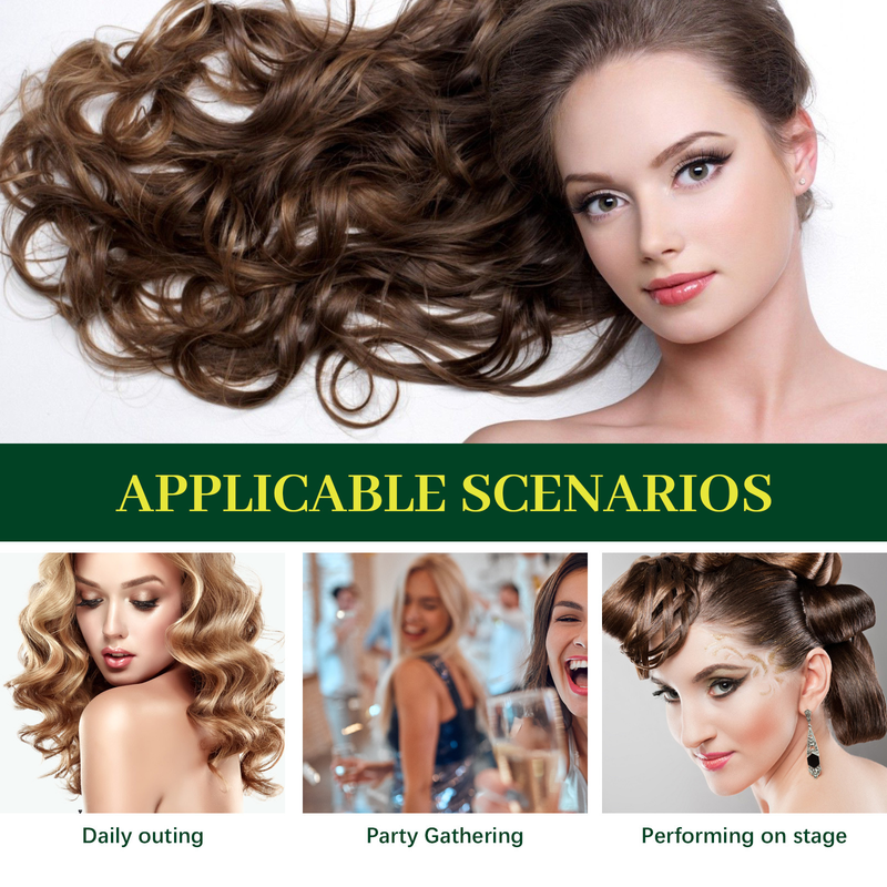 Olijfolie Beautiful Hair Styling M Krullend haar Styling Hydraterend en rolbescherming Styling Duurzaam en anti-fury-vochtinbrengend_voghion.com