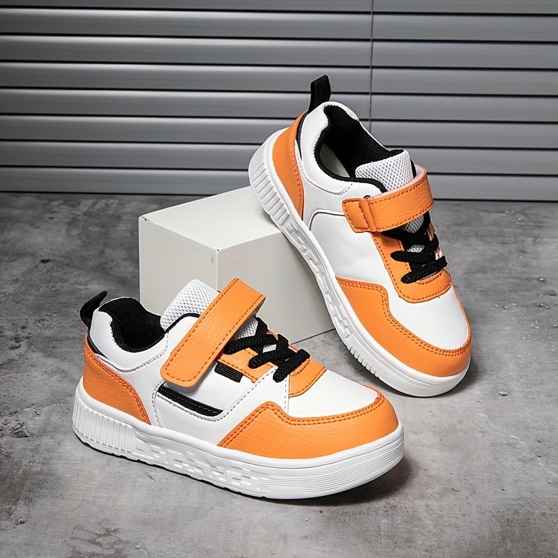 Lässige Low-Top-Skateboardschuhe für Jungen, bequeme, rutschfeste Sneakers für alle Jahreszeiten_voghion.com