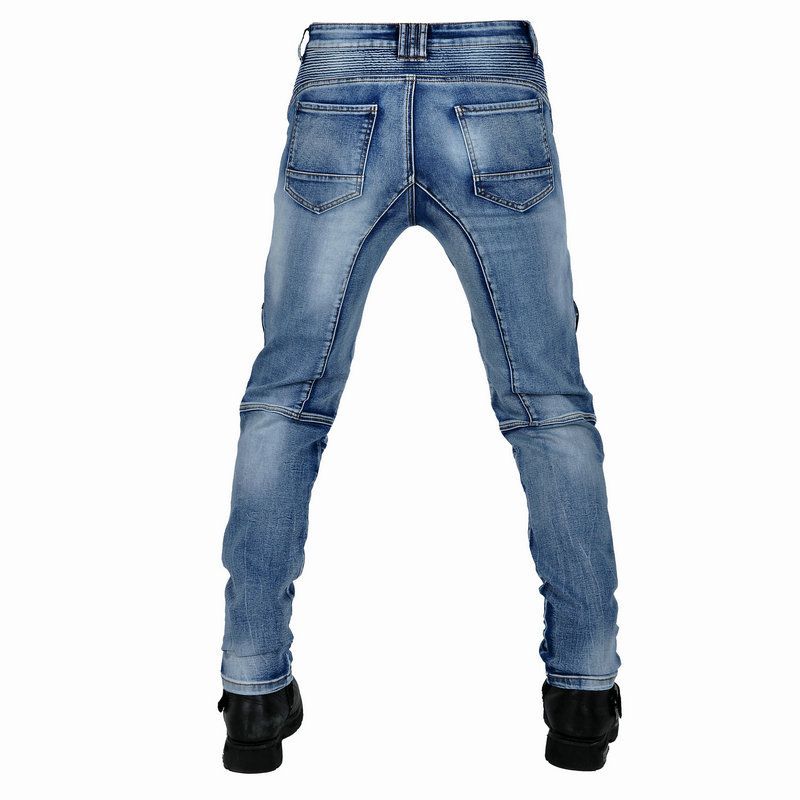 Men’s Kevlar Motorcycle Jeans – Retro Anti-Slip Riding Pants With Stretch & Tear Resistance_voghion.com