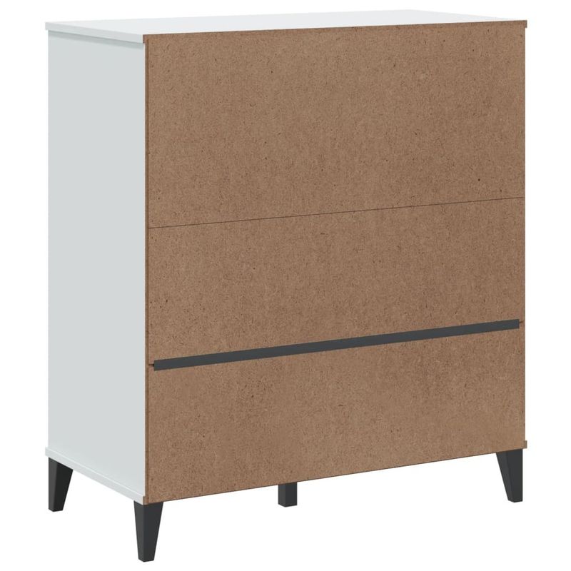 Bookcase VIKEN White 31.5"x15.7"x35.4" Engineered Wood_voghion.com