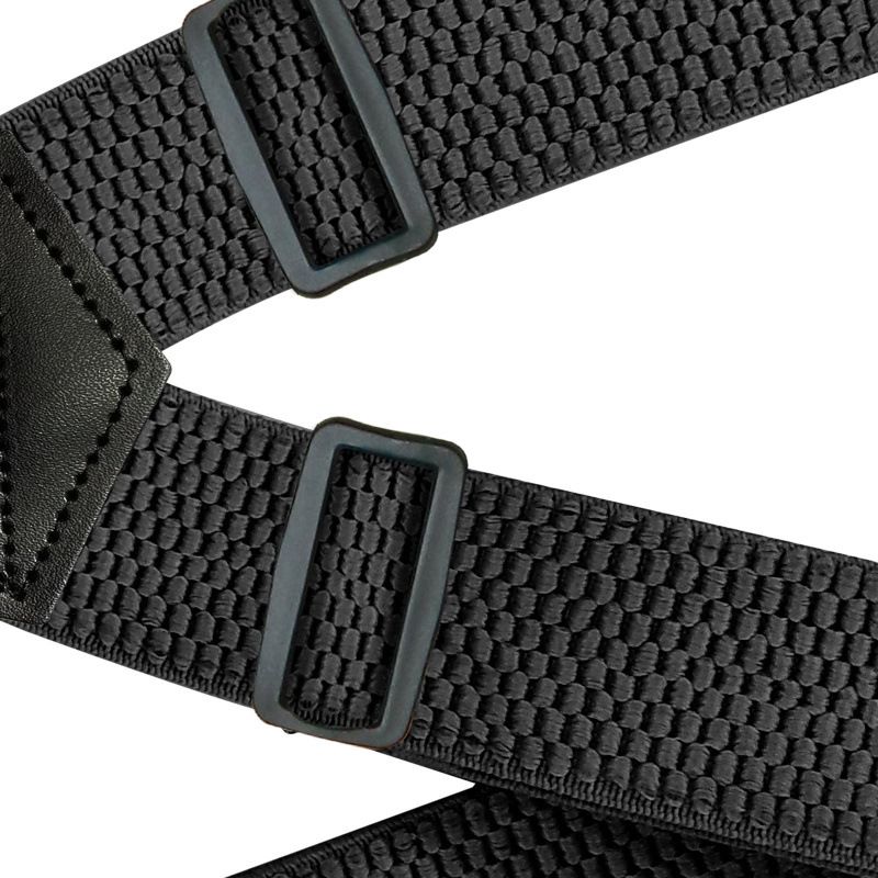 VOOTHOST Heavy Duty Suspenders For Men Work Outdoor 3.8cm/1.5inch Y-back 3 Plastic Clips Adjustable Elastic Trouser Braces Strap Belt VB225_voghion.com