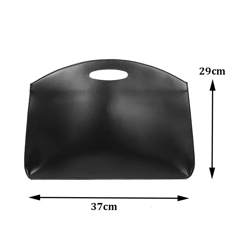Womens Handbag Largecapacity File Bag Fashionable Versatile Leather Briefcase Envelope Clutch 250614l_voghion.com
