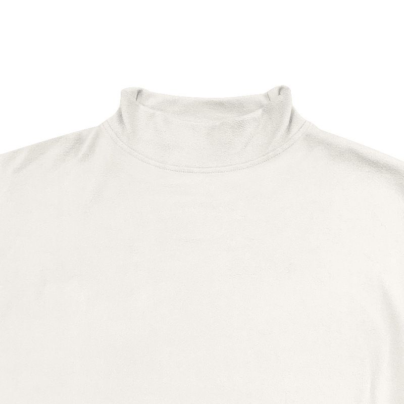 Maglione da uomo in misto lana tedesca – Pullover leggero a collo medio (cachi/nero/bianco, XS-XXXL)_voghion.com