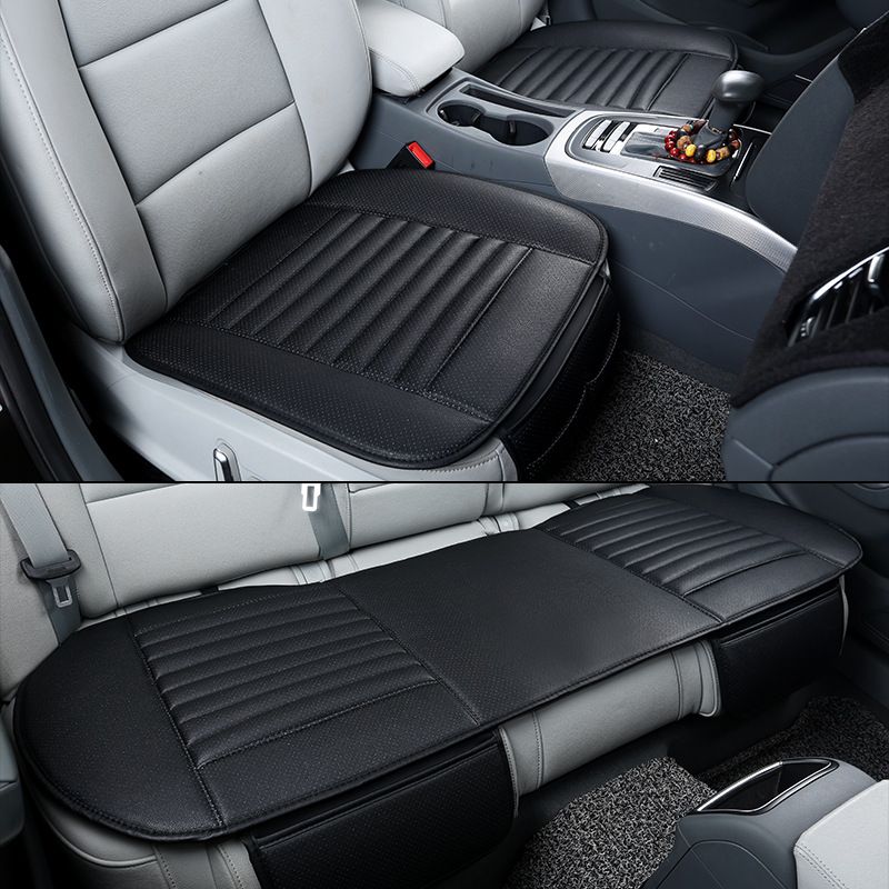 Four Seasons General Bamboo Charcoal Autosjedalica Set od tri dijela, Ljetna jednosjedna sjedalica bez vezanja, prozračna, upija znoj_voghion.com