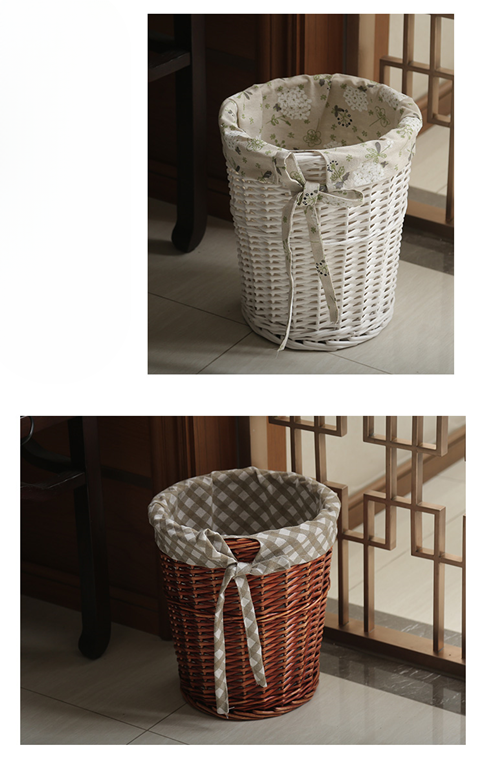 Rattan Weide gewebt Schmutzkorb Chun Jia Home Kleidung Aufbewahrungskorb Spielzeug Organizer Box_voghion.com