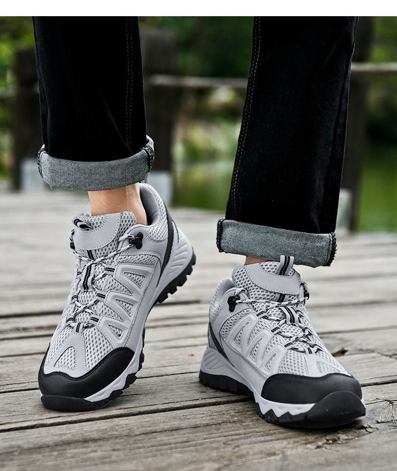 Große Größe 47 Leder Wanderschuhe Männer Hochwertige Klettern Trekking Turnschuhe Für Männer Outdoor Anti-Rutsch Sport Arbeit Mann Schuhe_voghion.com