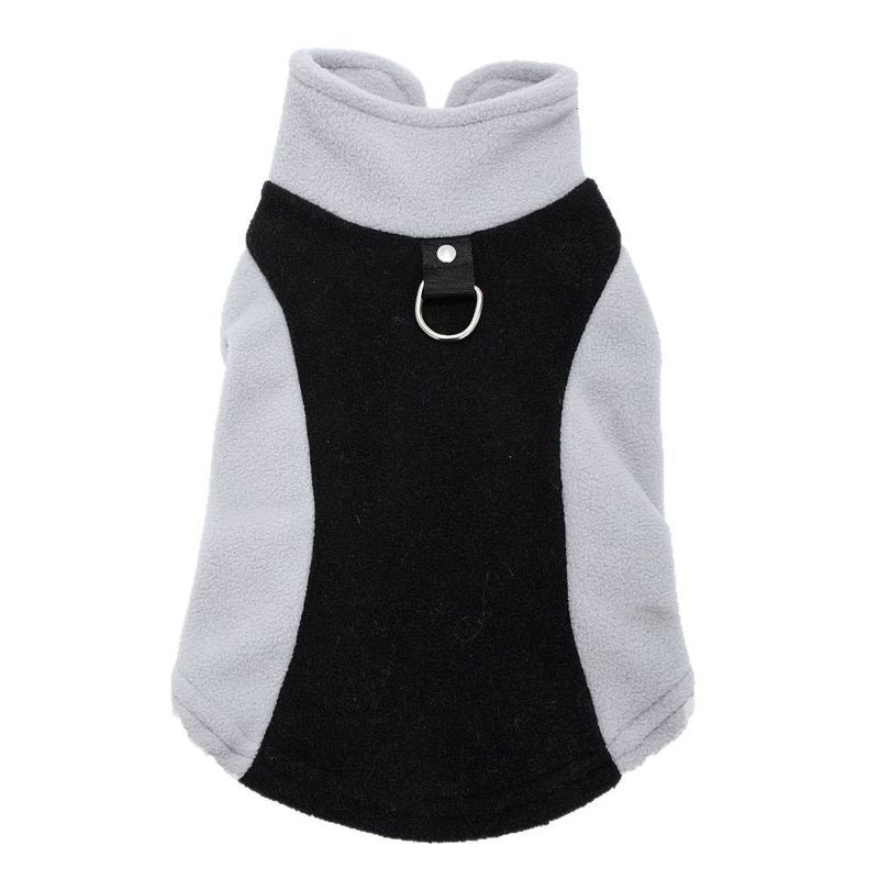 Pet Clothes Teddy Bichon Small And Medium Dogs Sweatshirt New Fleece Leashable Warm Apparel_voghion.com