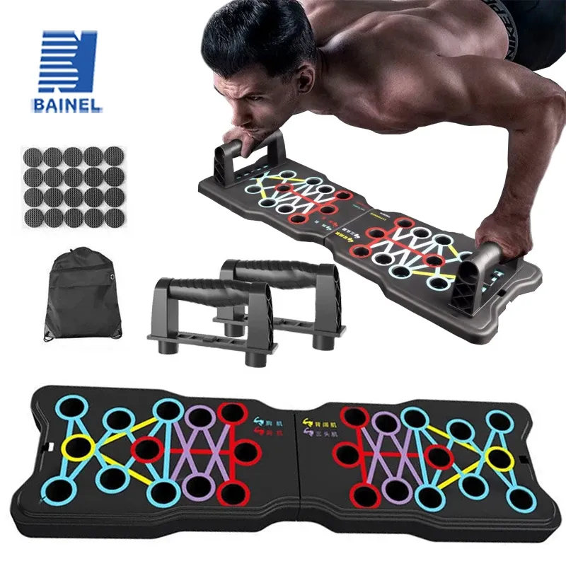 Multi-Function Folding Push-Up Rack ABS Training Board Push Up Bars Esercizio Uomo Fiess Attrezzatura per Palestra Domestica_voghion.com