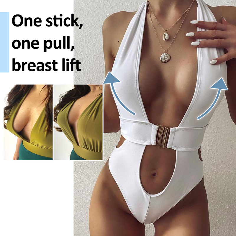 EELHOE Invisible Bra Chest Lift Patch Gather Anti Fading Bulge Point Collection Side Breast Underwear_voghion.com