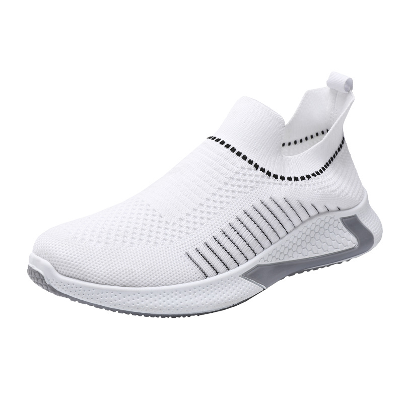 Pantofi sport pentru bărbați de calitate imbatabilă, primăvara 2025, respirabili, casual, cu gură ascuțită, cu un singur picior, pantofi pentru bărbați_voghion.com