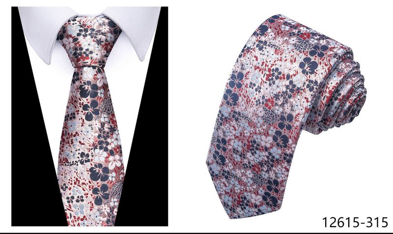 Herren-Krawatten und Taschentücher, modischer, heiß verkaufter 8-cm-Krawatten-Casual-Business-Vielseitiger Hersteller von Polyester-Seidenkrawatten_voghion.com