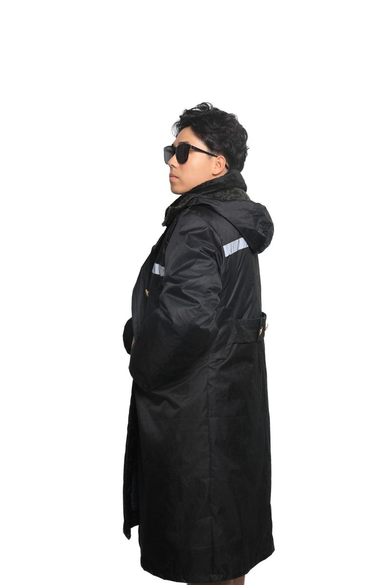 Herrenbekleidung, herausnehmbares Futter, wasserdicht, mit Fleece gefüttert, langer Wintermantel für die Arbeit im Freien – winddicht, warm – Unisex-Sicherheits- und Arbeitsschutzjacke_voghion.com