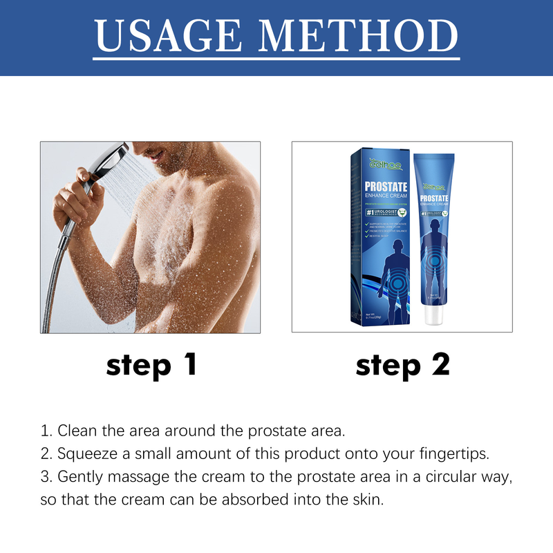 Body Men's Relieve Male Prostatitis Care Massage External Acupoint Cream new_voghion.com