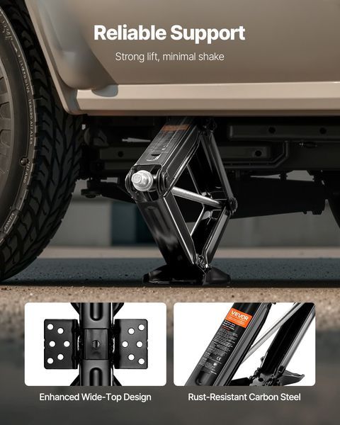 RV Scissor Jacks 5000 Lbs 23.4 In RV Stabilizer Leveling Scissor Jacks Set Of 2_voghion.com